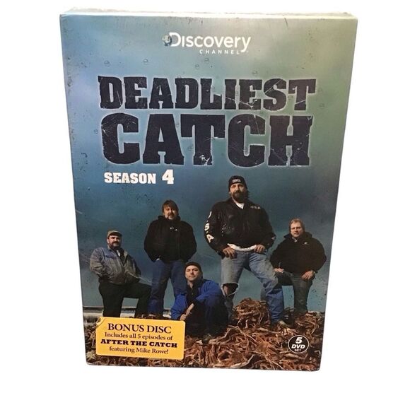 Discovery Channel Deadliest Catch Season 4 DVD Set - Picture 1 of 3